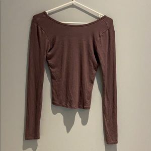 GARAGE | Mauve Long Tee